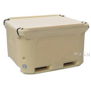 OEM/ODM China Insulated Cooler Box - Quality Inspection for China FDA Materials LLDPE, 660L Double Wall Bulk Insulated Fish Container with Lid – Wanma Rotomold