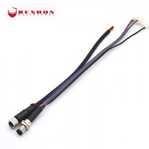4 Pin Ip65 Waterproof Electrical Cable M8 Sensor Connector