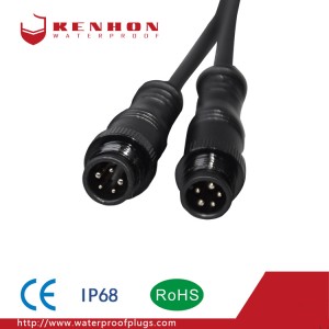 Factory M18 M12 M8 2 3 4 5 6 7 8 9 Pin Wholesale Waterproof Ip67 Ip68 Power Cable Plug Cable Connector
