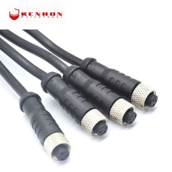 4 Pin Ip65 Waterproof Electrical Cable M8 Sensor Connector Featured Image