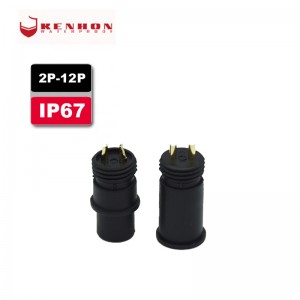 M12 2 3 4 5 6 7 8 9 Pin Spiral X Code Ip67 IP68 Power Cable Gland Sleeve Waterproof Electrical Connector Cable Joint