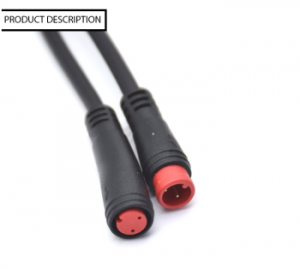 Male And Female Circular 3 Pin IP68 Waterproof M8 Connector