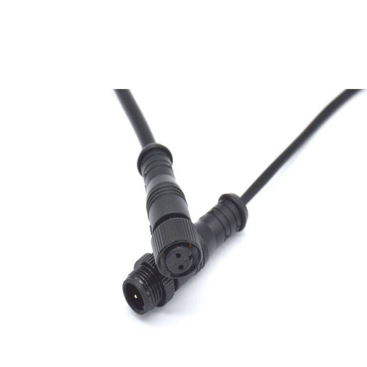 Discount wholesale Waterproof Outdoor Electrical Connector - 2 Pin M12 IP68 Waterproof Power Connector Led Strip Light – Kenhon