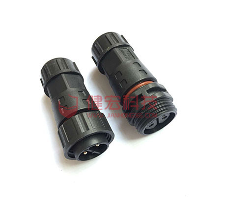 4 pin M20 front panel mount male female waterproof cable connectors for junction box Featured Image