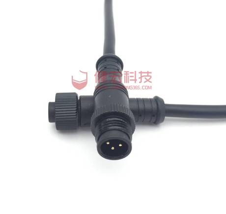 M12 Auto metal male female aviation 4 pin connector Featured Image