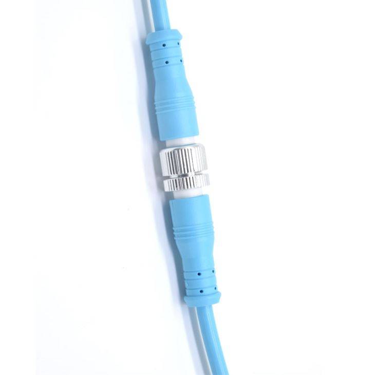 High definition M8 Waterproof Connector - Waterproof Male Female Plug LED M12 – Kenhon