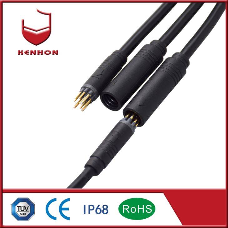 PriceList for M8 Pcb Connector - 3+6 Wire Waterproof Electrical Plug Connectors – Kenhon