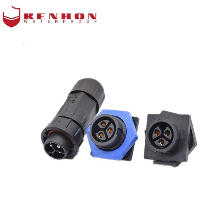 6 Pin Way Waterproof Electrical Wire Connector Plug - M19 LED IP68 Waterproof Connectorf – Kenhon