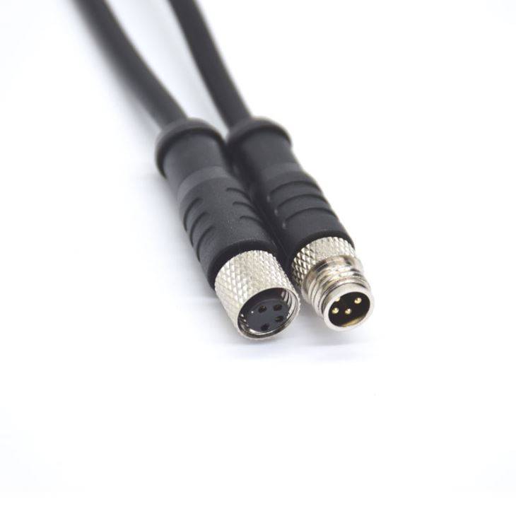 3pin 4pin Cable Circular Waterproof M8 Connector Featured Image