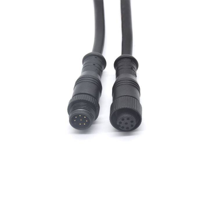 China Cheap price Waterproof 8 Pin Connector - 7Pin Male & Female M12 Waterproof Connector – Kenhon