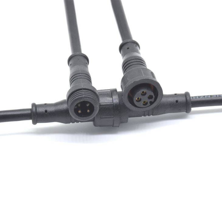 Auto LED M8 Waterproof Connector Plug