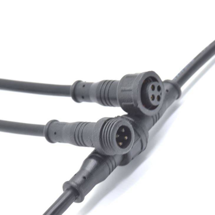 OEM Customized Y Type Waterproof Connector - PVC Cable Waterproof Cocnnector M8 – Kenhon