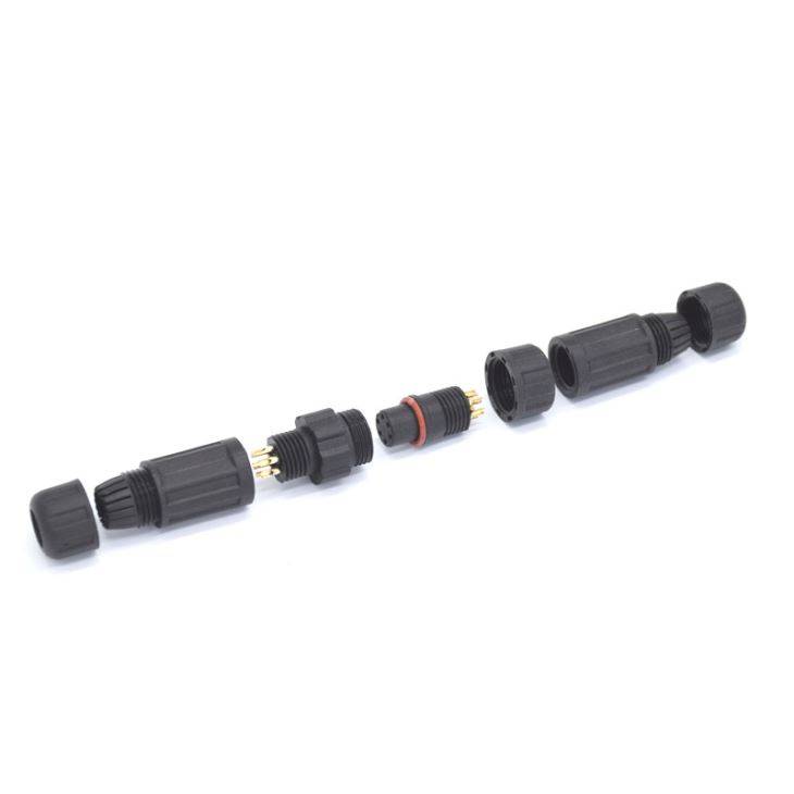 M12 IP68 Waterproof Connector Assembly