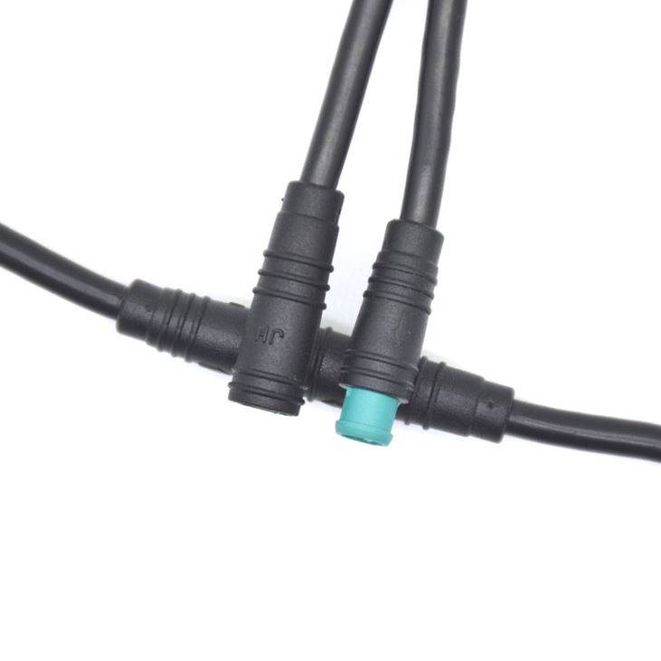 Direct Plug In 2- 6pin Waterproof Connectors For E- Bike Connector
