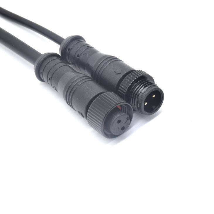 LED Plug M12 Waterproof Connector