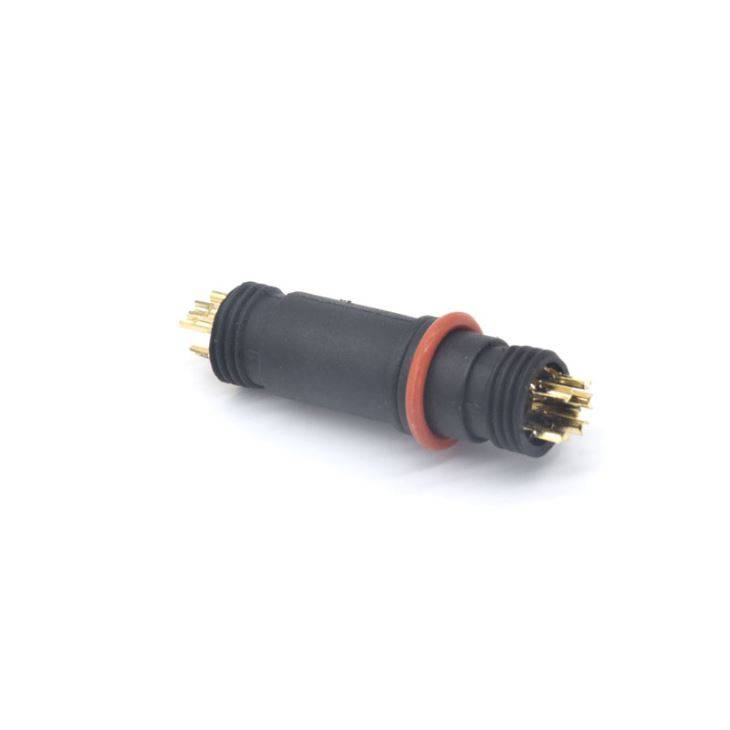 M12 Electrical Male To Female Waterproof Plug Connector
