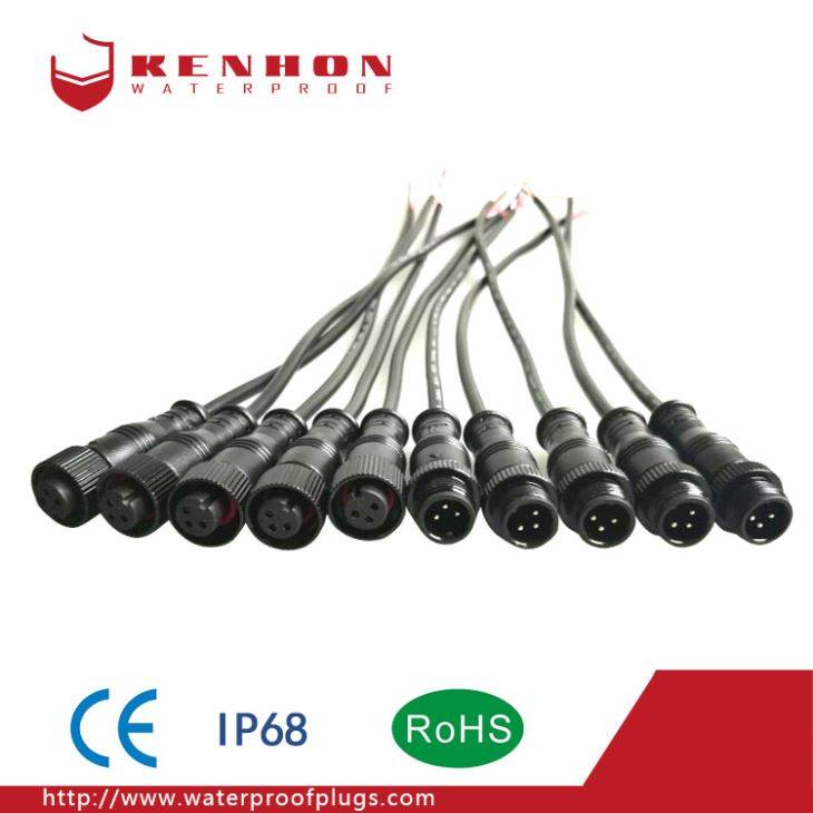 Sma Ip68 Connector -
 M12 Waterproof Plug Cable LED – Kenhon