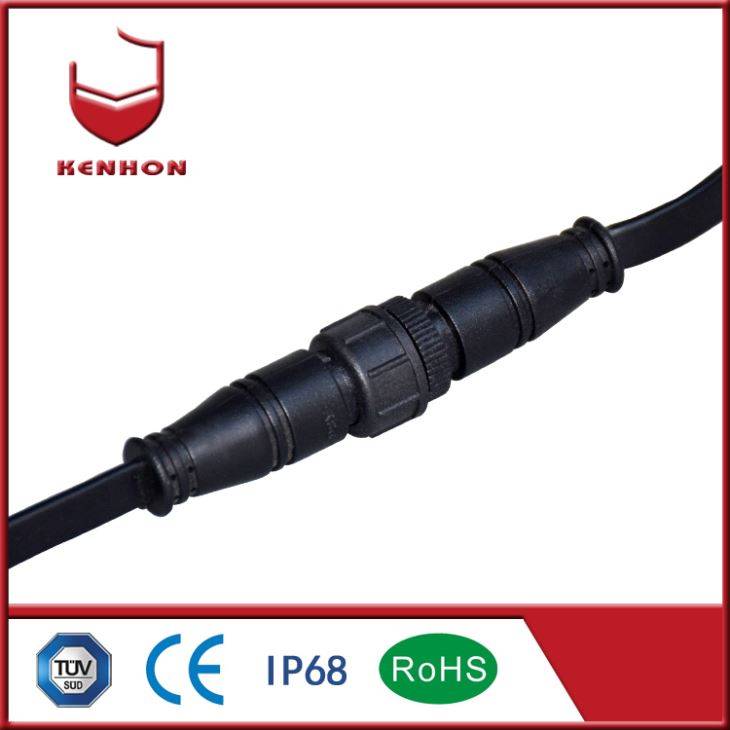 Well-designed 12v 4 Pin Waterproof Connector - M15 IP68 Waterproof Power Connector – Kenhon