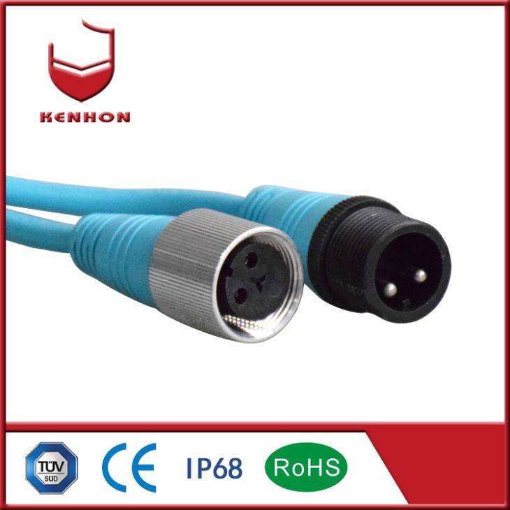 Super Lowest Price Fuse Holder Waterproof - M27 IP68 Waterproof Cable Connector – Kenhon