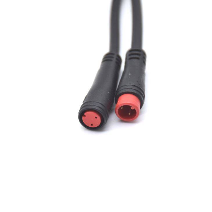 Waterproof T Connector - M8 Male Female Plug 2 Pin Waterproof Cable – Kenhon