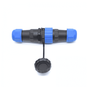 Customisable electric ships bicycles cable wire panel mount waterproof screw type connector