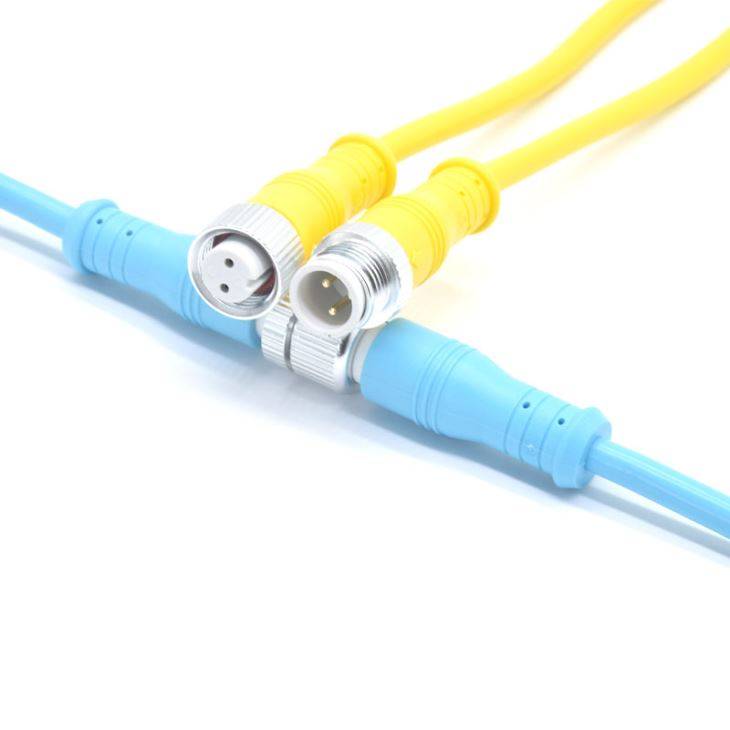 Cheap price T Type Waterproof Connector - PVC M12 Waterproof Electric Connector IP67 – Kenhon