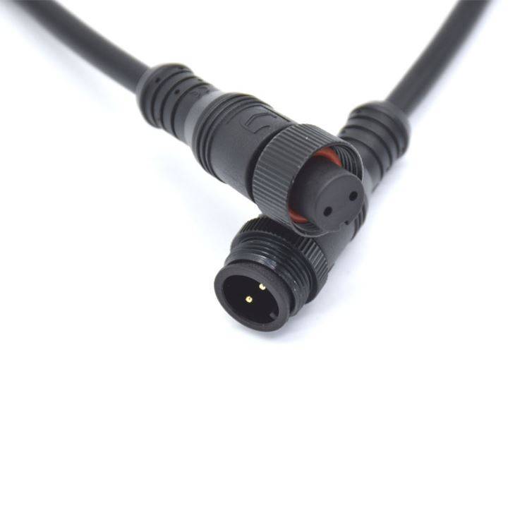 4 Pin Solderless Waterproof Led Strip To Strip Connector - Street Lamp Waterproof M16 2 Pin Connector – Kenhon