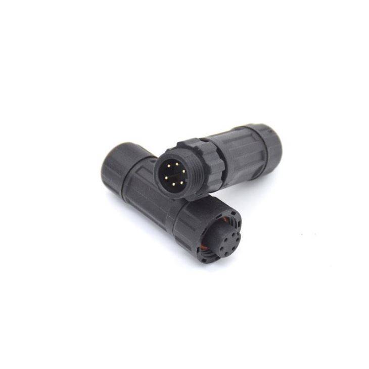 Waterproof Connector M12 Assembly 6Pin