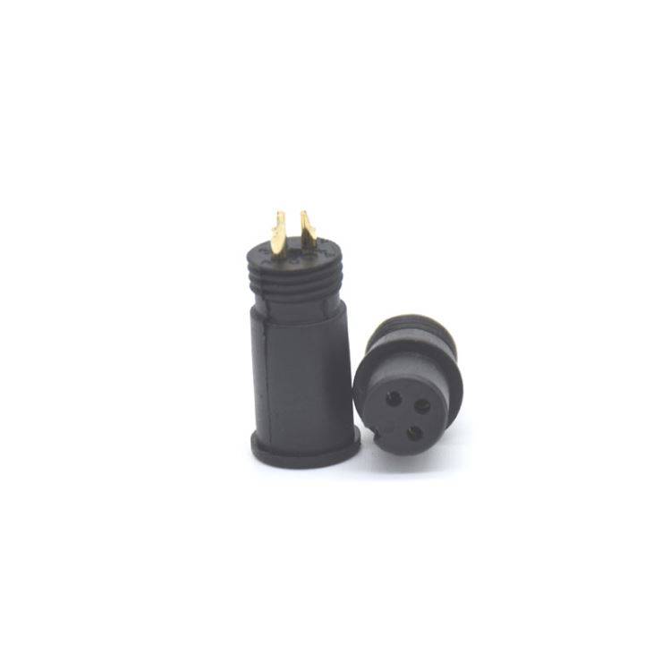 Wholesale M12 3pin Waterproof Led Power Connector With 20cm Cable