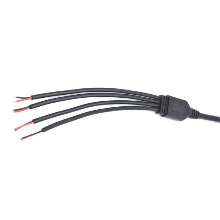 1 In 4 Out Cable Power Connector Wire Ip66