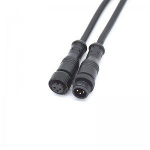 Sensor encoder cable IP67 power plug M8 M12 2 3 4 5 6 pin connector