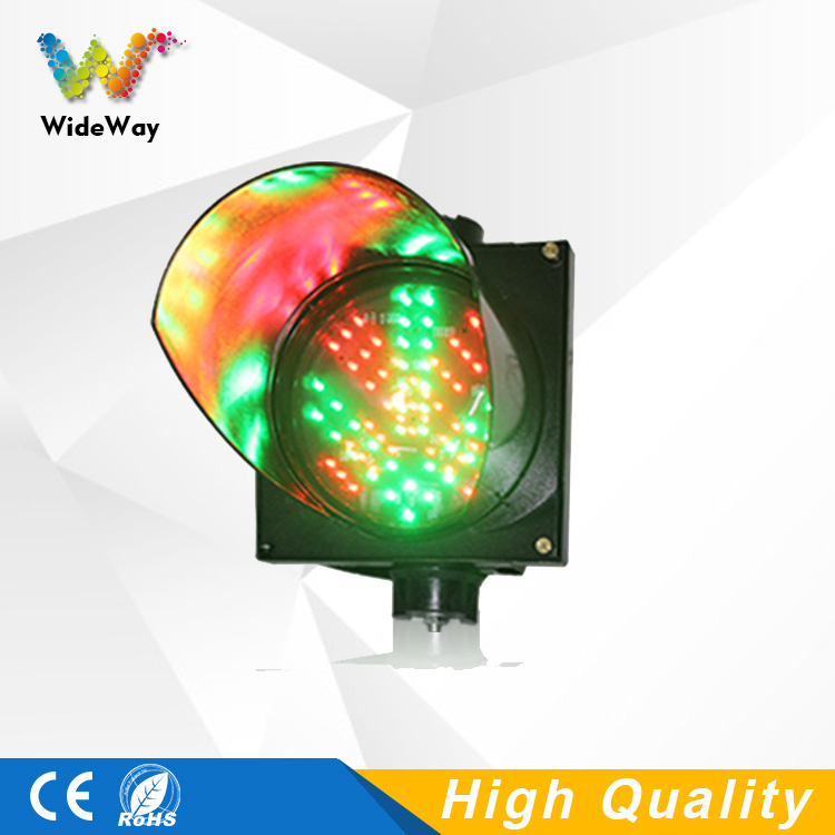 200mm red cross green arrow two in one LED traffic signal light