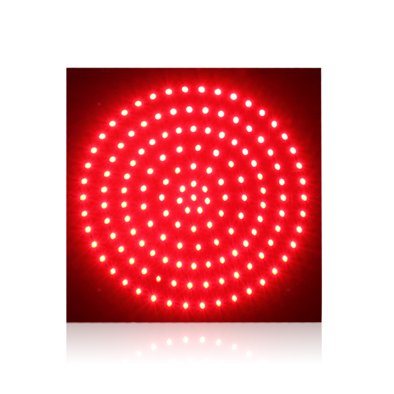 red traffic signal light PCB board for 300mm crossing road  traffic light