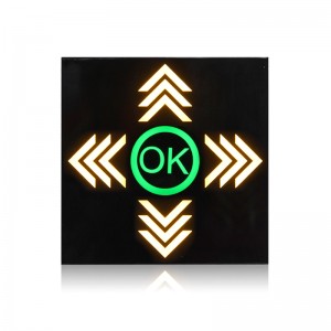 customized parking lots arrow traffic signal light for sale