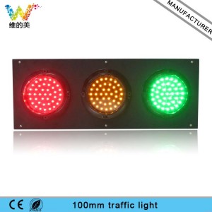 China Traffic Light Manufacturer 100mm Kid Education Signal Light