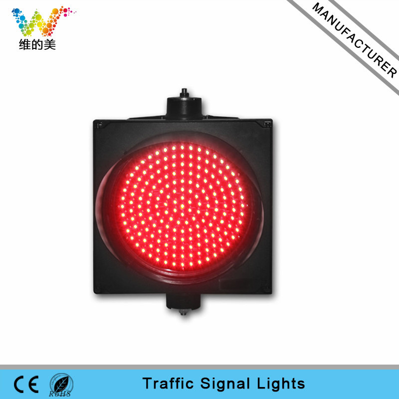 High brightness 300mm red color LED traffic signal light