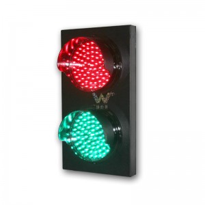 Customized aluminum 200mm red green LED traffic signal light