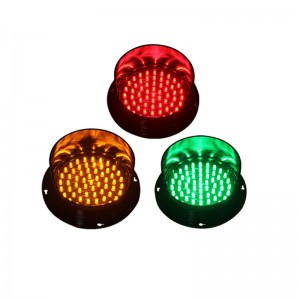 125mm red yellow green LED traffic signal light module DC12V DC24V traffic light replacement in France