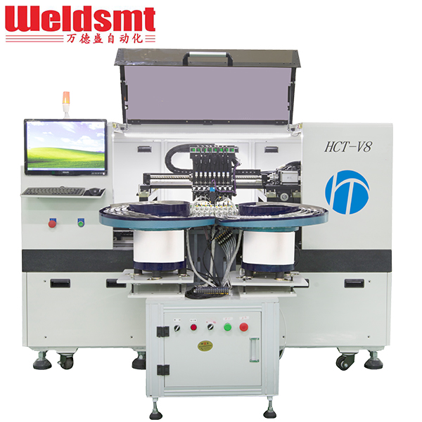 High-speed LED Lens Mounter HCT-V8 Automatic Lens Placement Machine Featured Image