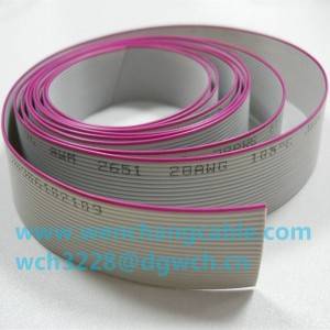 UL2651 PVC Flat Cable Flat Ribbon Cable 105℃ 300V