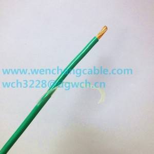 UL1001 Single Conductor Nylon Wire Hook-up Wire PVC Insulation Nylon Jacket FT1 VW-1