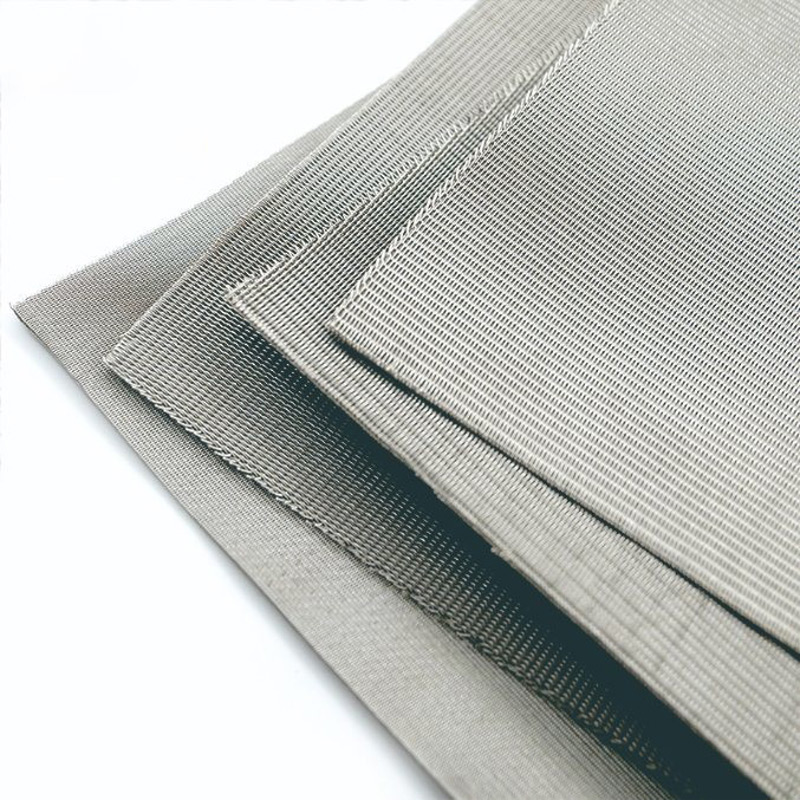 Titanium mesh plain weaving mesh titanium electrodes plate mesh