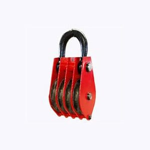 China Steel Mill Steel Link Chain - 4 wheels pulley block – Thunder