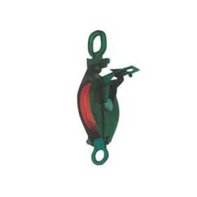 Corrugated Galvanized Steel Double Loop Chain - single with eye k type pulley block – Thunder