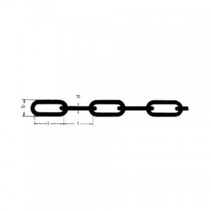 DIN 763 link chain