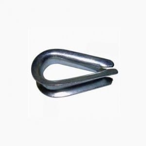 DIN 6899 type A wire rope thimble