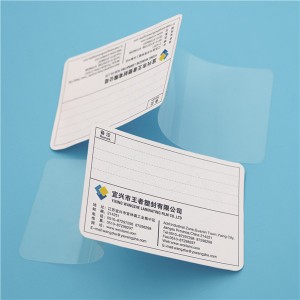 Reasonable price Pvc Film For Mdf -
 A4 216×303mm 75mic 80mic 100mic 125mic Back paper-written laminating film – Wangzhe