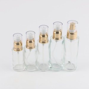 Henscoqi 8 Packs Spray Bottles, 3.38oz/100ml Empty Bottle, Mini Travel Size Spray Bottle Accessories Refillable Container Mist Bottles Clear Travel Bottles for Essential Oil, Perfume, M/U Remover