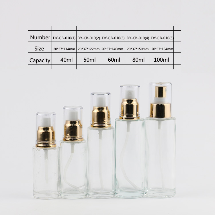 Henscoqi 8 Packs Spray Bottles, 3.38oz/100ml Empty Bottle, Mini Travel Size Spray Bottle Accessories Refillable Container Mist Bottles Clear Travel Bottles for Essential Oil, Perfume, M/U Remover Featured Image