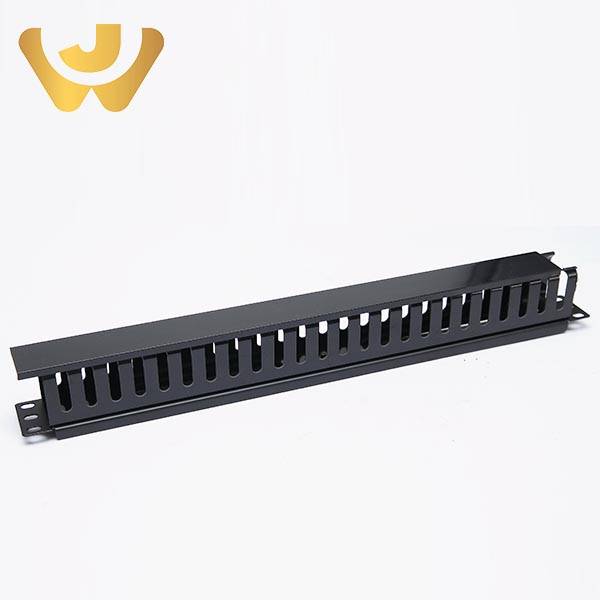 Factory selling Enclosure With 19 Inch Rack - 24 hole metal cable management – Wosai Network